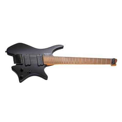 Strandberg Boden Standard N2.7 Headless Multi-Scale Guitar - Black Satin Metallic image 4