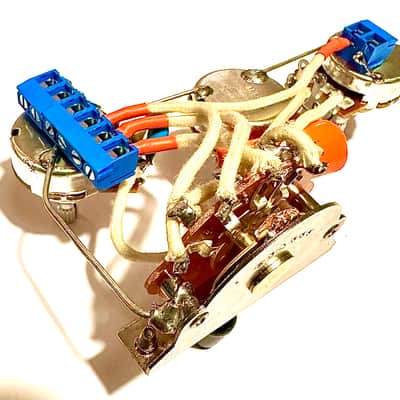 SSS, HSS, HSH, HHH Solderless Stratocaster Wiring Harness - Bourns Pots, 5 way Switch, Sprague Orange Drop Capacitor image 15