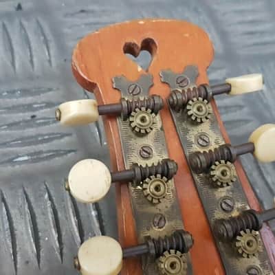 Fancy Roundback Mandolin V Shape Neck image 7