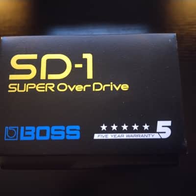 Boss SD-1 Super OverDrive (Silver Label) 1997 - Present Yellow image 13