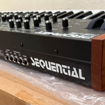 SEQUENTIAL PROPHET Rev2 61-Key 16-Voice Polyphonic Analog Synthesizer / Black with Wood Sides image 4