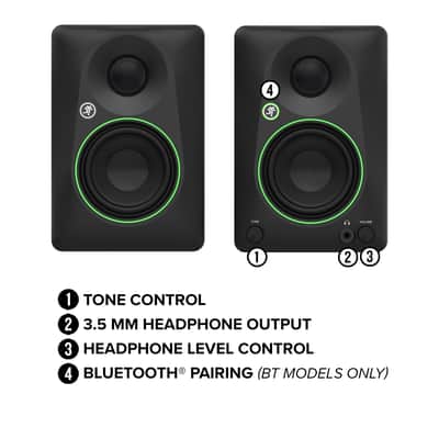 Mackie CR3.5 3.5-inch Powered Studio Monitors image 5