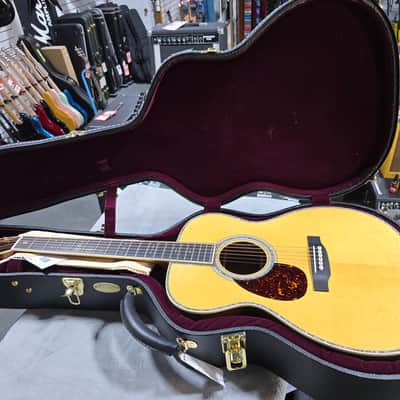 Martin OM-42L Standard Series Acoustic Guitar - Natural Aging Toner (2025) Left Hand w/OHSC & PLEK*D #976 image 17