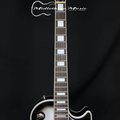 Epiphone - Les Paul Custom - Limited-Edition Electric Guitar - Silver Burst Gloss Finish USED image 3