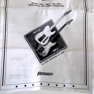 Hipshot TMB3 8 string lap steel adjustable bridge/8 string pups/8 string tuners $35 drop! Offers? image 6