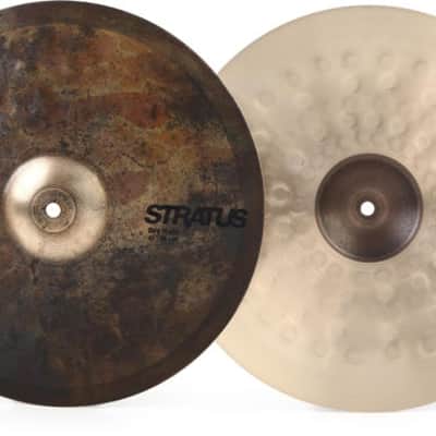 Sabian Stratus Dry Hi-hat Cymbals - 15 inches image 2