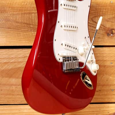 RARE! 1995 American Standard Fender GC-1 GK Roland Ready Stratocaster Lipstick Red! USA Strat! +OHSC 99572 image 7