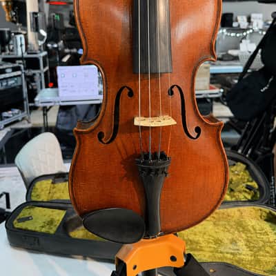 1938 Oskar C. Meinel Stradivarius Model Violin Markneukirchen Germany image 2