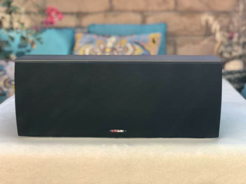 Polk Audio Monitor CS1 Series II Center Polk Audio Monitor CS1 Series II Center Channel Speaker Black. Tested. Excellent image 1