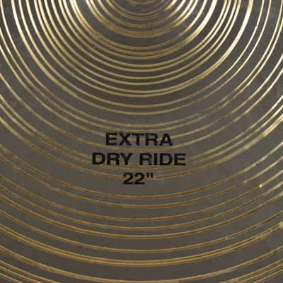 Paiste 22" Masters Extra Dry Ride Cymbal 2616gr image 3