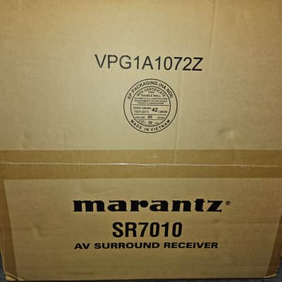 NEW & SEALED FLAGSHIP MARANTZ SR7010, black 9.2 Channel Full 4K Ultra HD A/V Surround Receiver with Bluetooth & Wi-Fi image 3