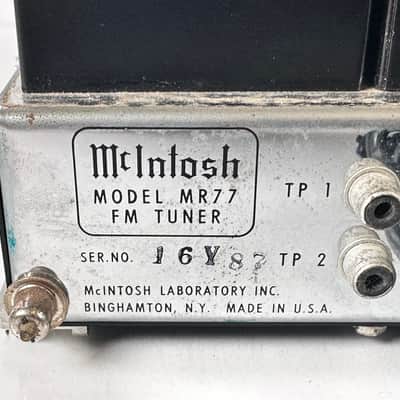 McIntosh MR-77 Precision Solid State FM Stereo Tuner image 15