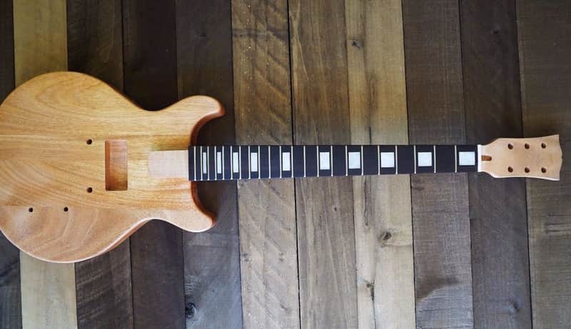 Eden Standard Series 1959 Les Paul Junior Neck (block inlay) and Body Kit image 1