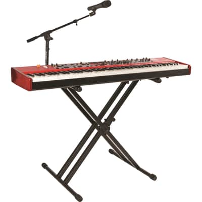 QUIK LOK QL/746 Supporto Professionale per Tastiera con Struttura "X" e Telaio Doppio image 2