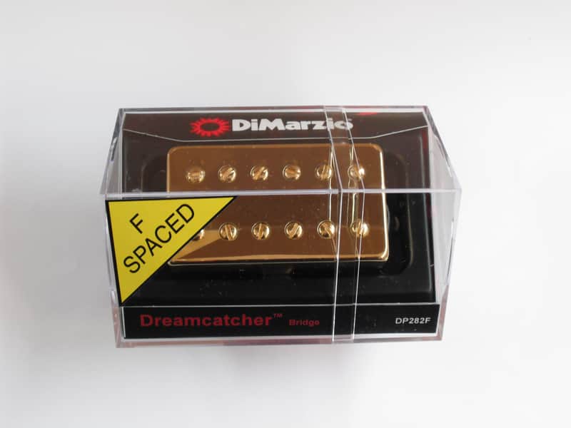 DiMarzio F-spaced Dreamcatcher Bridge Humbucker W/Gold Cover DP 282 image 1