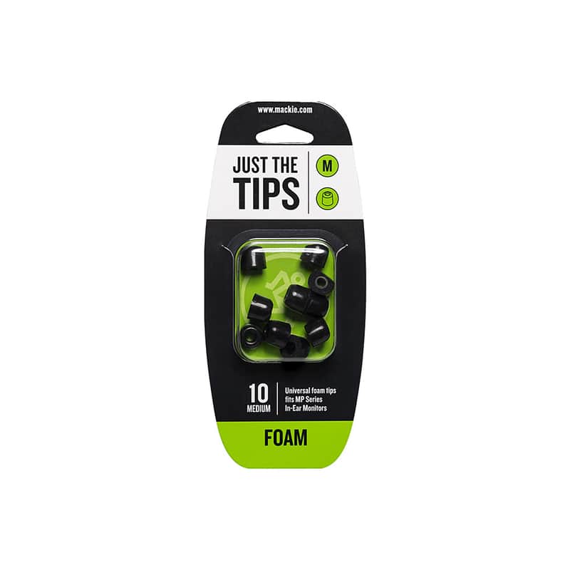 Mackie MP & CR Buds Tips Kit Foam M image 1
