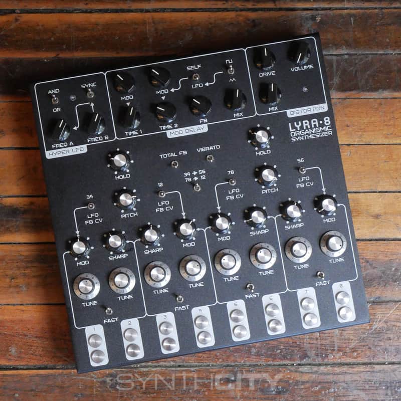 Soma Laboratory Lyra-8 Organismic Synthesizer 2017 - 2020 - Black image 1