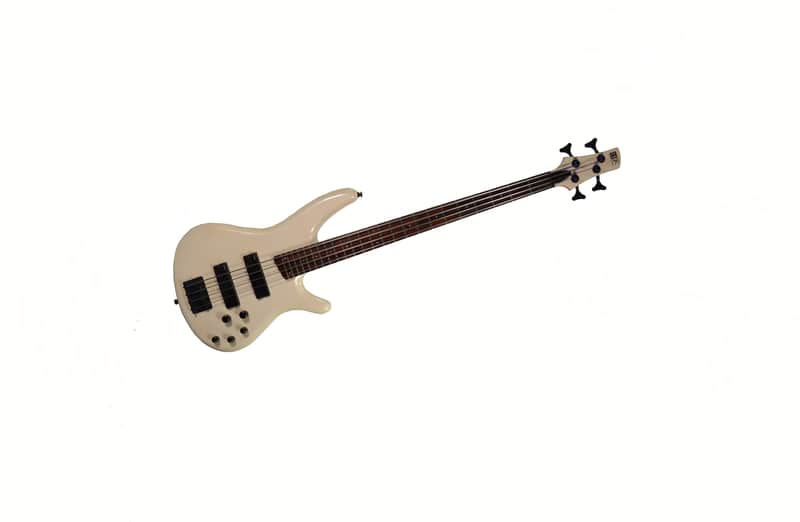Ibanez SR250 Sound Gear Series Electric Bass Guitar w/ HSC – Used - Pearl White image 1