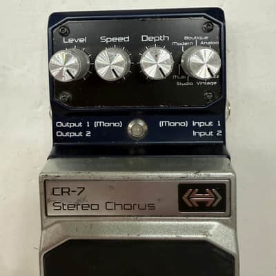 Digitech CR-7 Hardwire Stereo Chorus Digital Guitar Effect Pedal
