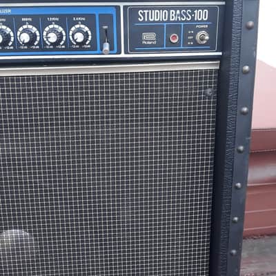 Vintage 1980 Roland Studio Bass 100 (SB100) 1X15 Amplifier | Reverb