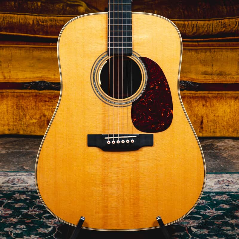 2018 Martin Custom Shop HD-28 Acoustic Guitar, VTS Spruce/Cocobolo w/OHSC - Used image 1