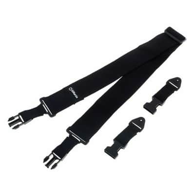Immagine Dimarzio Dd2200 N Nylon Cliplock Nero Dd2200 Bk - 2