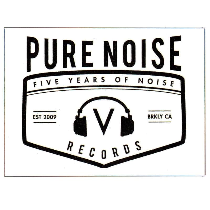 PURE NOISE RECORDS Ltd New RARE Record Label Sticker! Post Hardcore Punk Emo Alternative Rock Metalcore Deathcore THE STORY SO FAR KNOCKED LOOSE STATE CHAMPS DRUG CHURCH SEEYOUSPACECOWBOY Amity Affliction COUNTERPARTS image 1