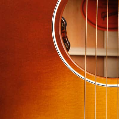 Gibson J-45 Faded 50s Faded Sunburst Acoustic-Electric Guitar image 7