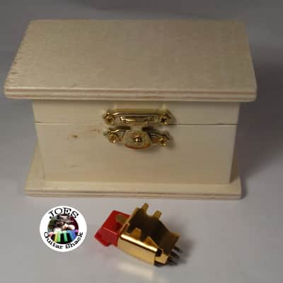 70's Empire 2000 E Turntable Phono Cartridge Like New w/ Screws + NOS New 70's Diamond S2000E Elliptical Red Fliptop Stylus Gorgeous Condition! image 9