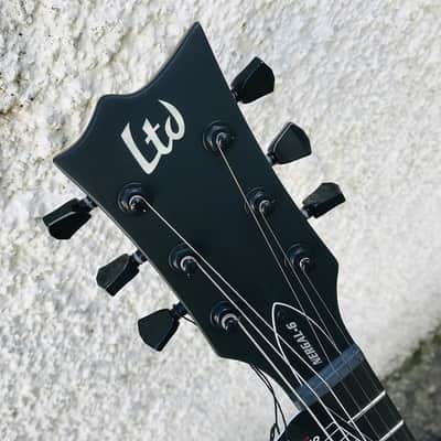 ESP LTD Nergal-6 Signature 2018 - 2020 - Black Satin image 4