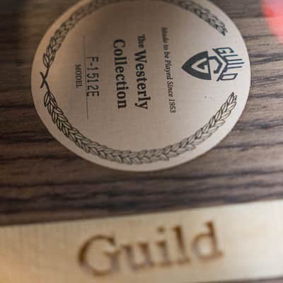Guild F-1512 12-string - Natural w/Cs image 15