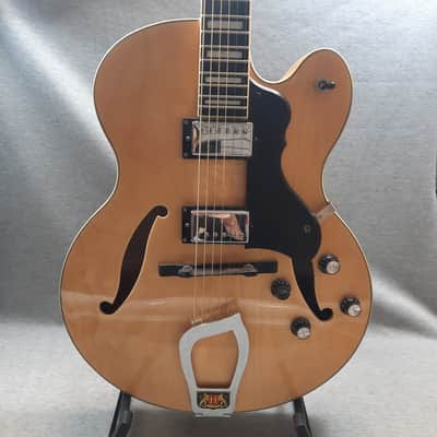 Hagstrom HJ500 Vintage Series Jazz Hollow Body Natural | Reverb