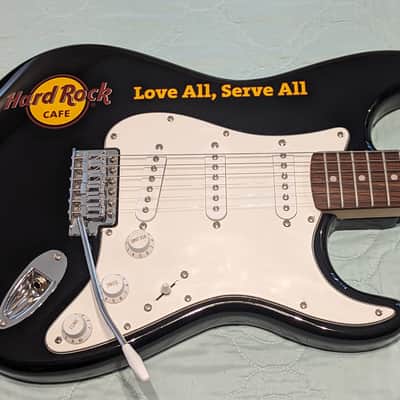 Fender  Stratocaster Squire Affinity - Hard Rock Cafe Tribute image 6