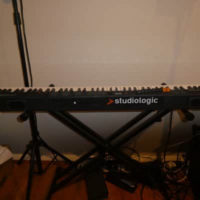 Studiologic Numa Compact 2x 88-Key Semi-Weighted Piano 2018 - Black image 6