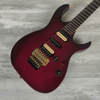 ANBOY Odessey フジゲン　パープル　ストラトタイプ　ヴィンテージ 1990's Anboy Japan Dominator Series HSH Superstrat (Purple Burst