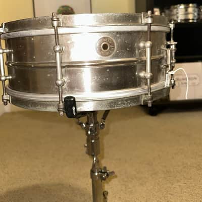 Ludwig&Ludwig Pioneer 8-Lug Nickel Over Brass Snare Drum 1930’s-1940’s image 8