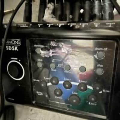 Simmons SD5K Electronic Drum Set and DA50 Drum Monitor image 2