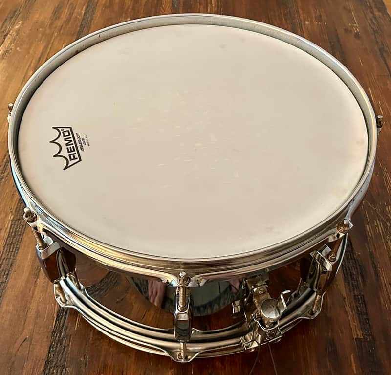 Pearl Export Series 2010’s - Chrome Snare Drum 14” x 5” image 1