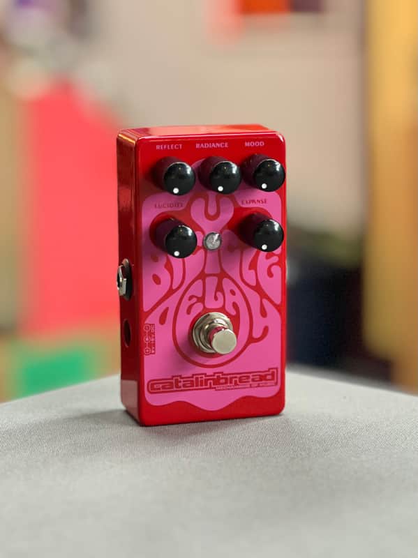Catalinbread Bicycle Delay Pedal - 2010s - Pink image 1