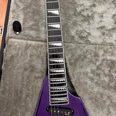 ESP E-II Alexi Laiho Signature Ripped 2024 - Purple Fade Satin - never played image 2