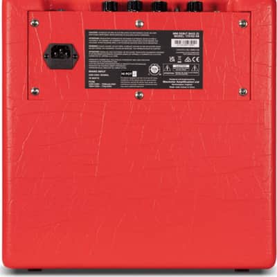Blackstar Debut Bass 25 Marco Mendoza Signature Bass Combo Amplifier, 25W, Red image 5