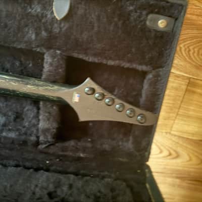 Rare Gibson: 1996 M-III All American - triple humbuckers in ebony, with matching Steinberger gearless locking tuners and locking trem. image 13