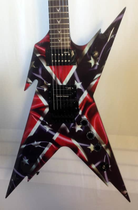 Dean Dimebag Razorback Rebel Electric Guitar with Hardshell Case