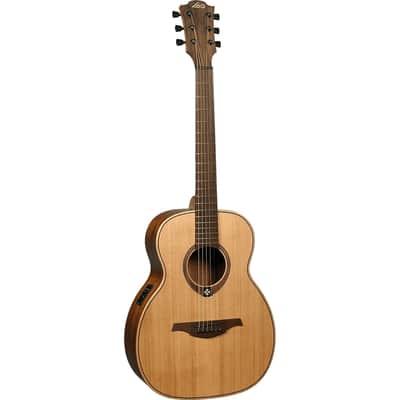 Lag Travel Rce Chitarra Acustica Travel Red Cedar Eq image 2