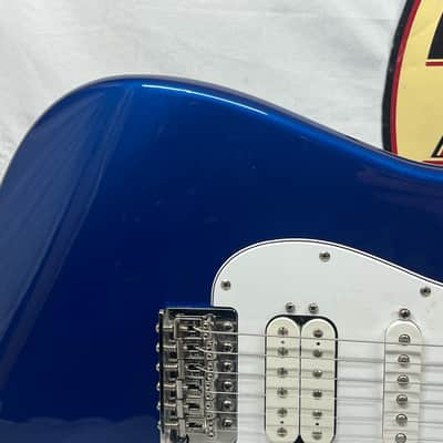 Fender Standard Stratocaster strat HSS Electric Guitar MIM - Made in Mexico- Electron Blue image 4