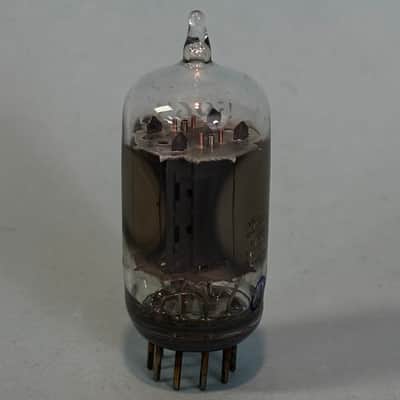 1965 General Electric 5965 12AV7 Vintage GE Gray Plate Side Getter Tube! T514 image 4