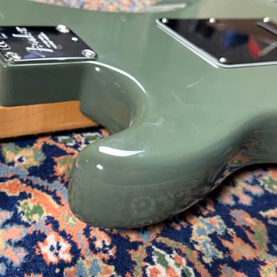 Fender American Professional Stratocaster Maple Fretboard 2016 Antique Olive image 14