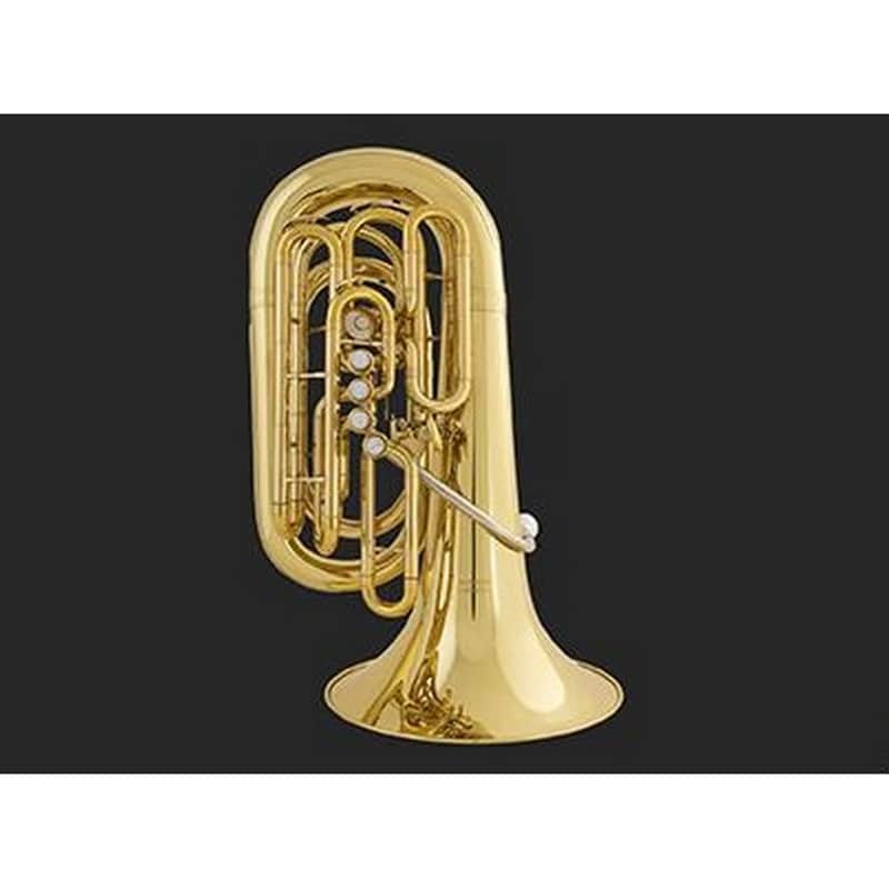 Wilson WTU3400FA5-S Eb Tuba, Marty Erickson, 4 front-action pistons + 1 Rotax rotary, Silver , Sil image 1