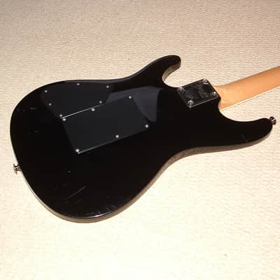 Ibanez Saber S-540 Custom Made 1991 Black USA/ Hollywood Plate image 4