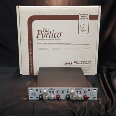 Rupert Neve Designs Portico 5043 Duo Compressor Limiter 2009 - 2020 - White image 11